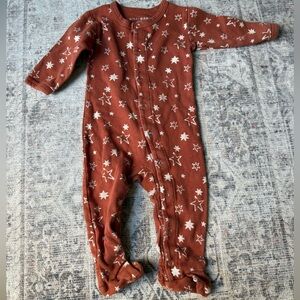 Wild Wawa Stars Snap Footie 3-6 Months